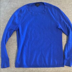 J. Crew Blue Crew Neck Sweater